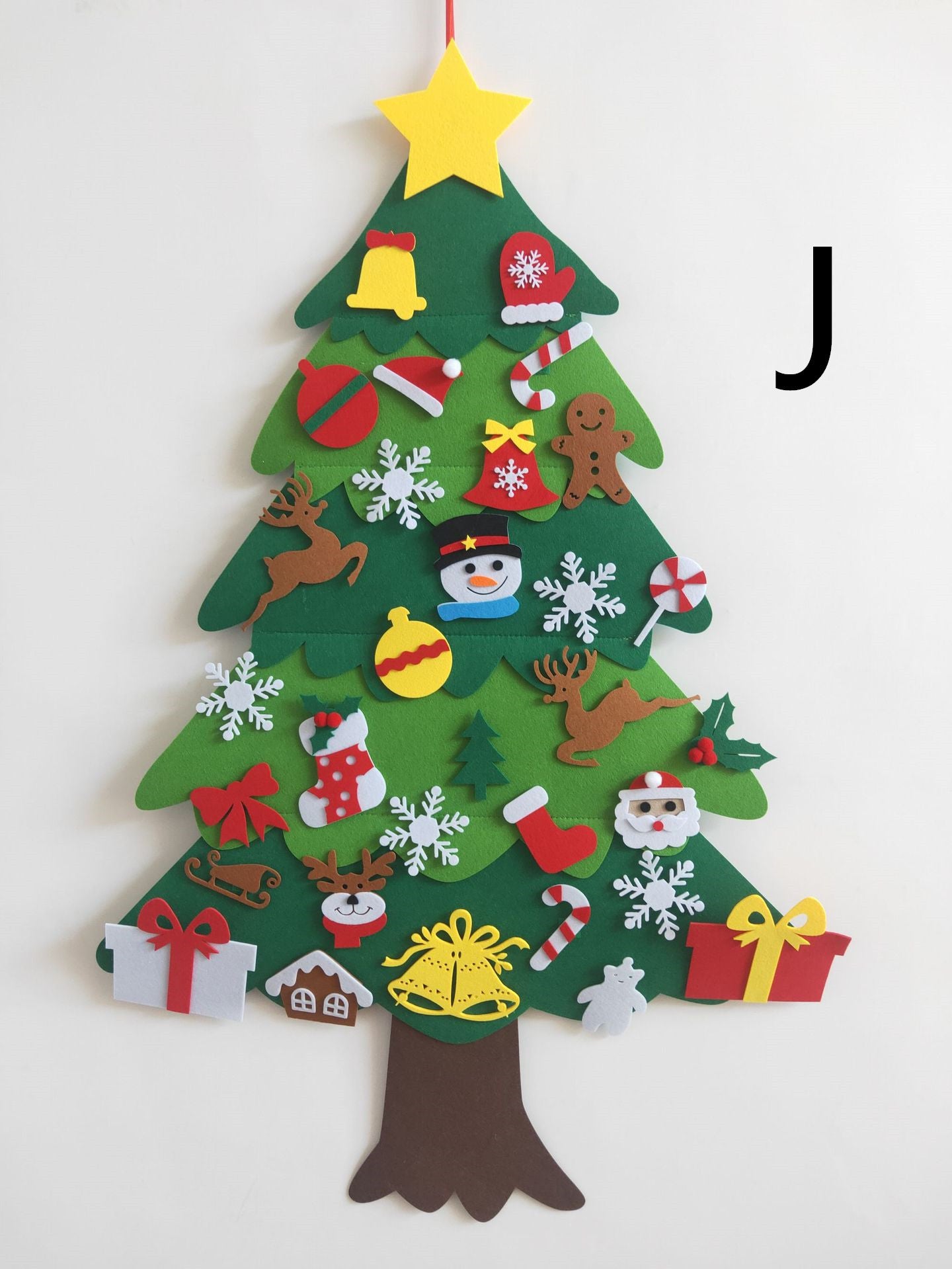 DIY Felt Christmas Tree