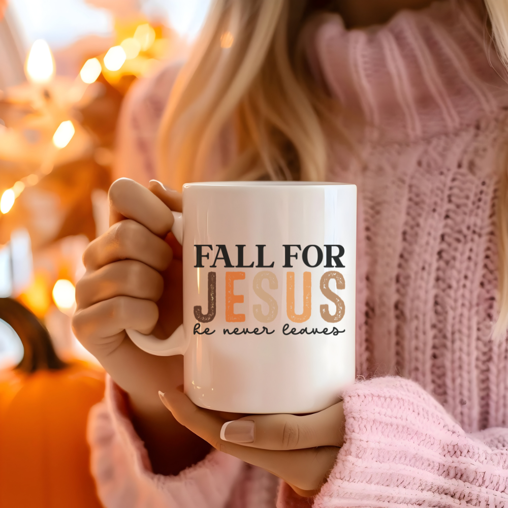 Fall for Jesus Mugs