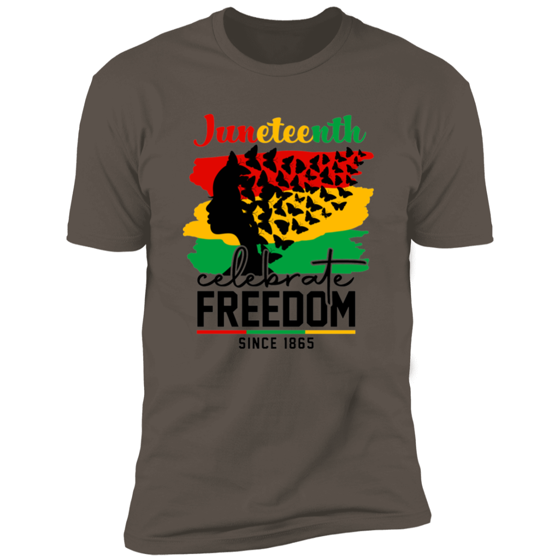 Juneteenth Celebrate Freedom T-Shirt-white