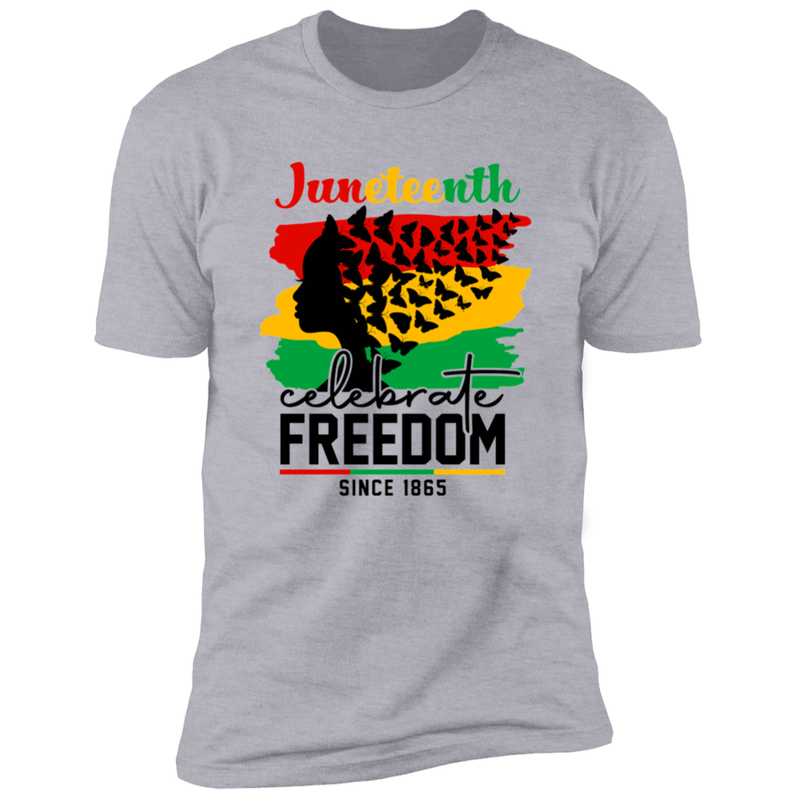 Juneteenth Celebrate Freedom T-Shirt-white