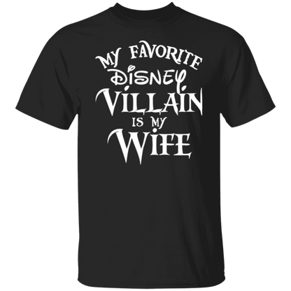 Husband & Wife Vacation Disney Trip Villain T-Shirt (Sold Separately)