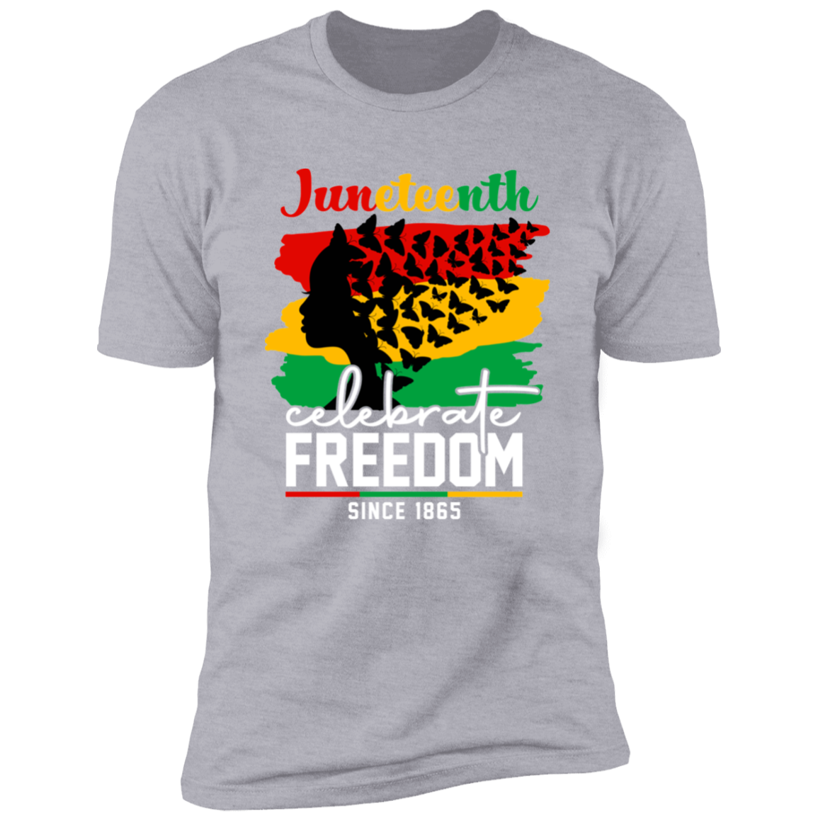 Juneteenth Celebrate Freedom T-Shirt-black