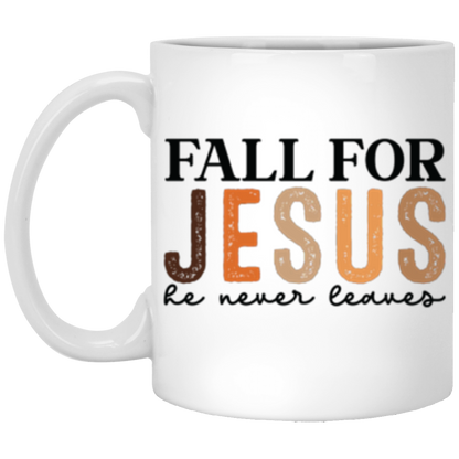 Fall for Jesus Mugs