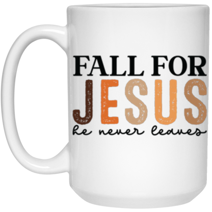 Fall for Jesus Mugs