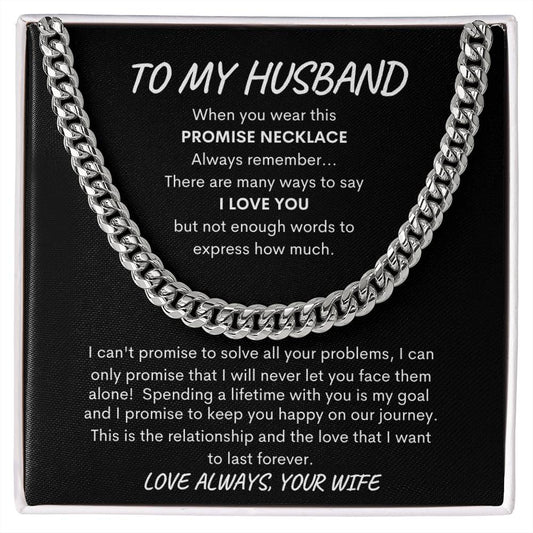 Husband Promise Necklace