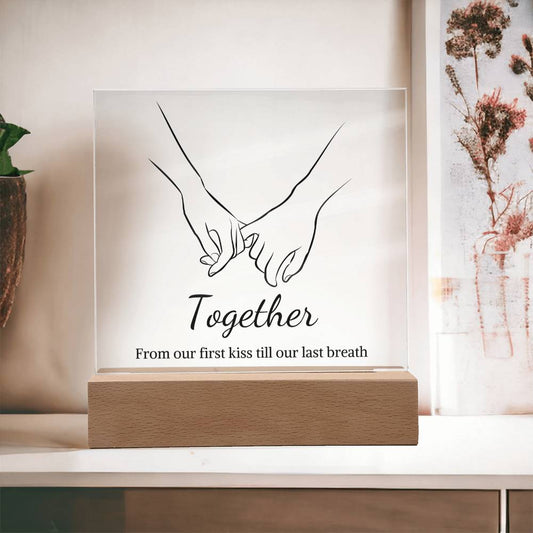 Together -  Square Shaped Acrylic Plaque