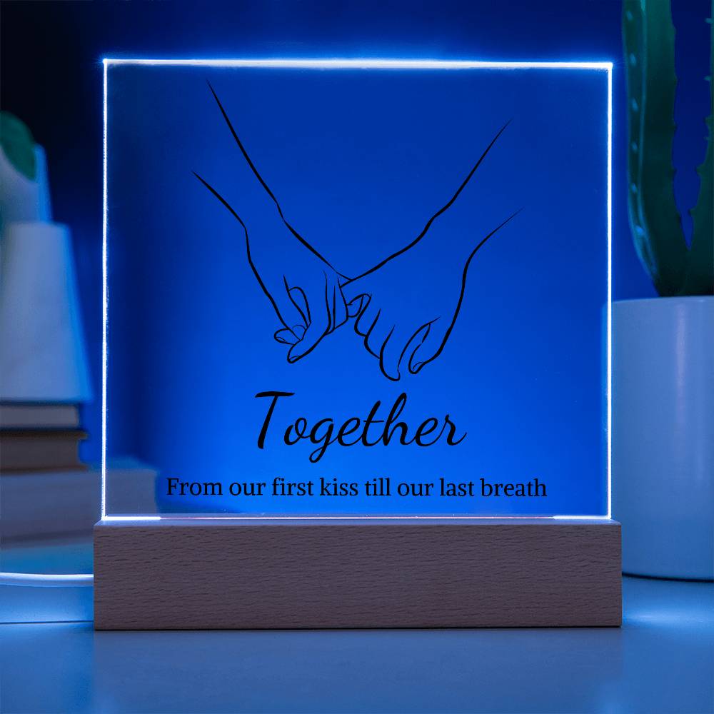 Together -  Square Shaped Acrylic Plaque