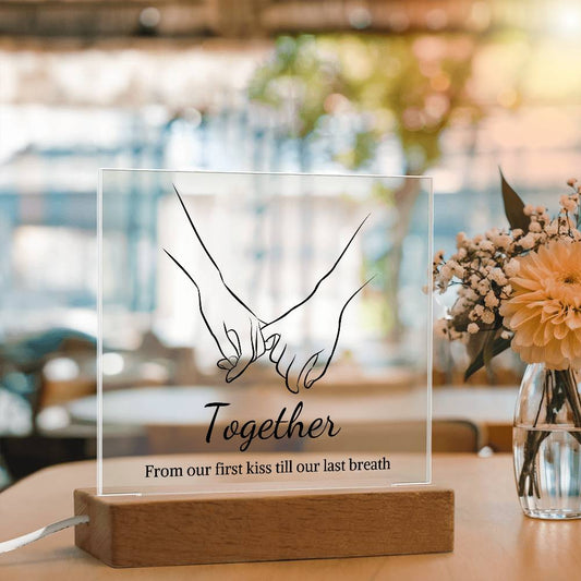 Together -  Square Shaped Acrylic Plaque