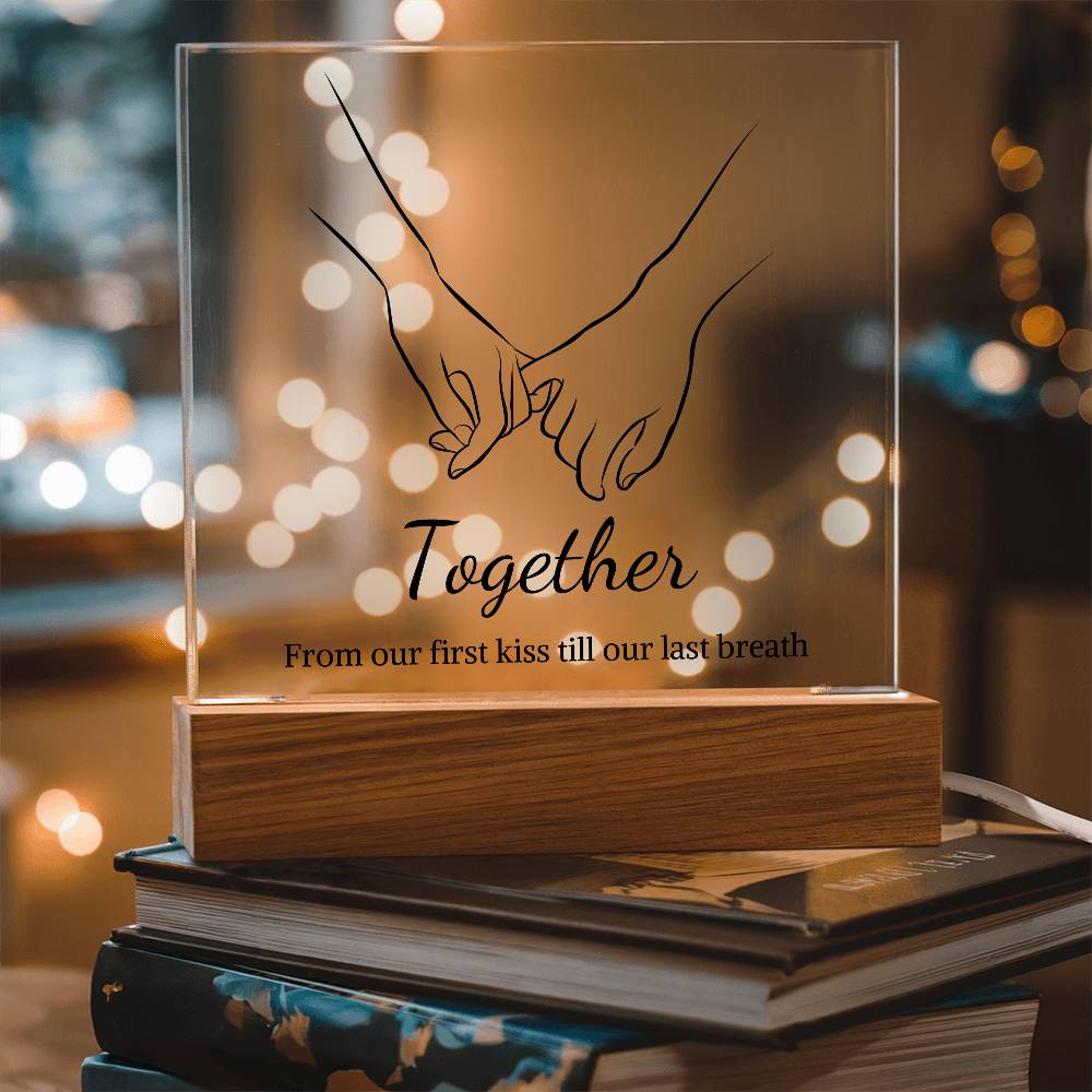 Together -  Square Shaped Acrylic Plaque