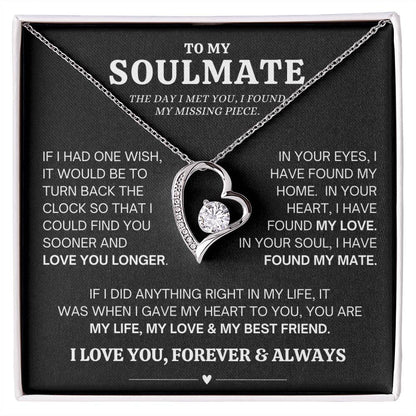 To My Soulmate-Found My Missing Piece Soulmate