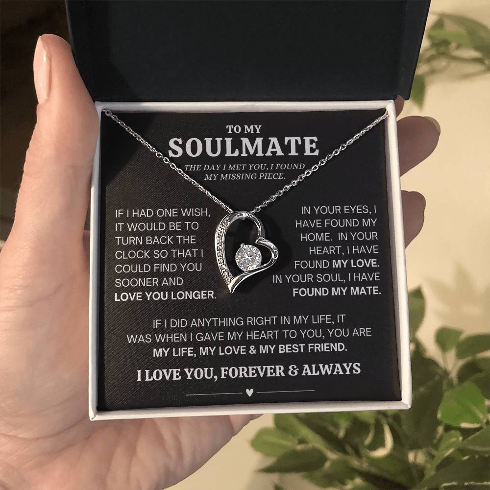 To My Soulmate-Found My Missing Piece Soulmate