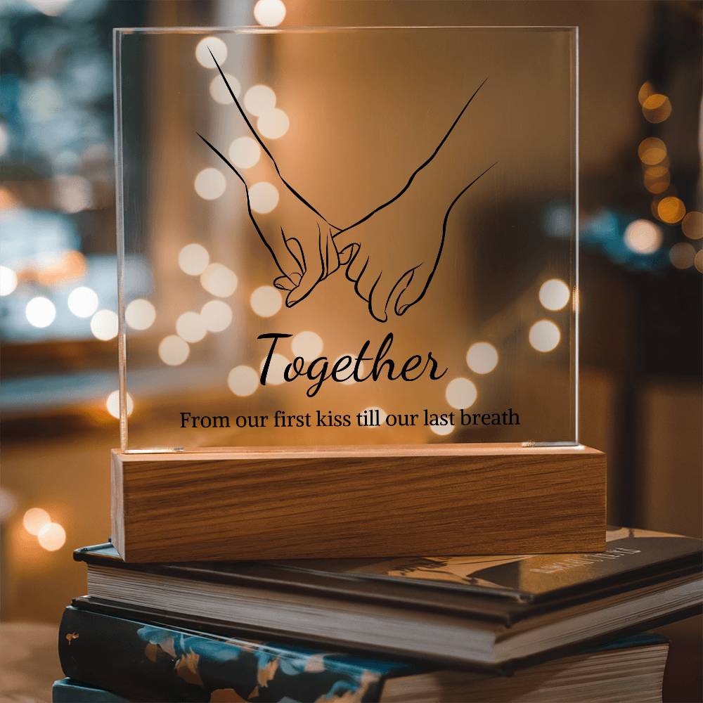 Together -  Square Shaped Acrylic Plaque