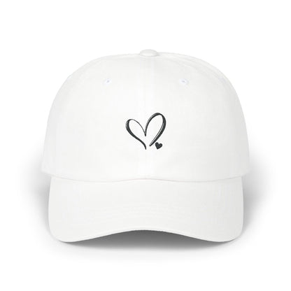 Love Heart Embroidery Baseball Cap