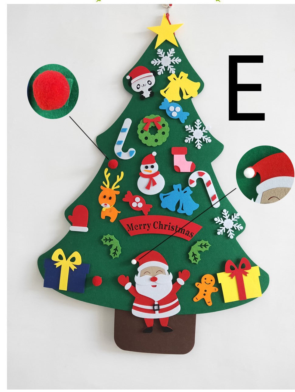 DIY Felt Christmas Tree