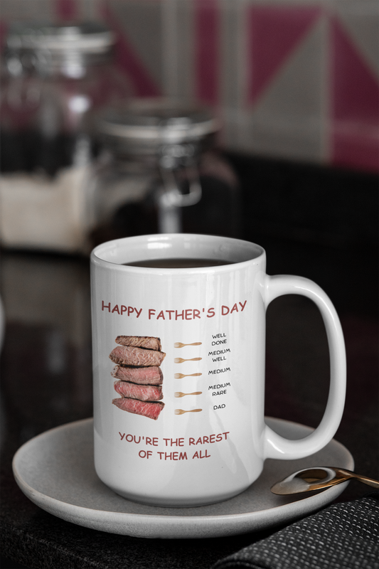 You're The Rarest Father's Day 15 ounce Mug